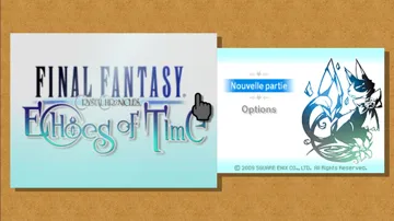 Final Fantasy Crystal Chronicles - Echoes of Time screen shot title